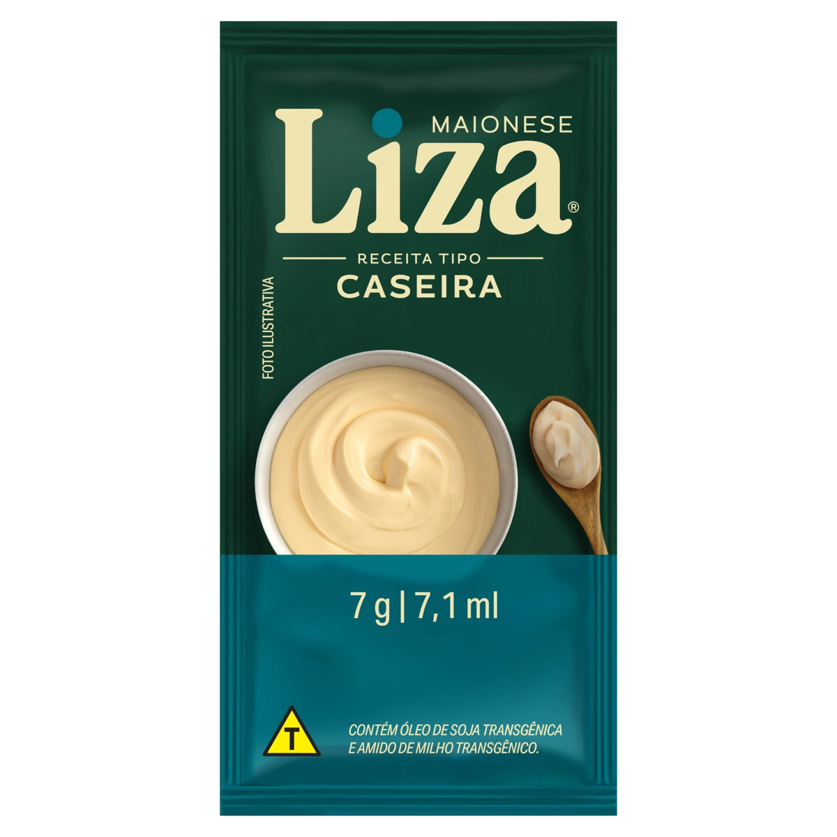 Maionese Caseira Liza Caixa 1008g 144 Unidades