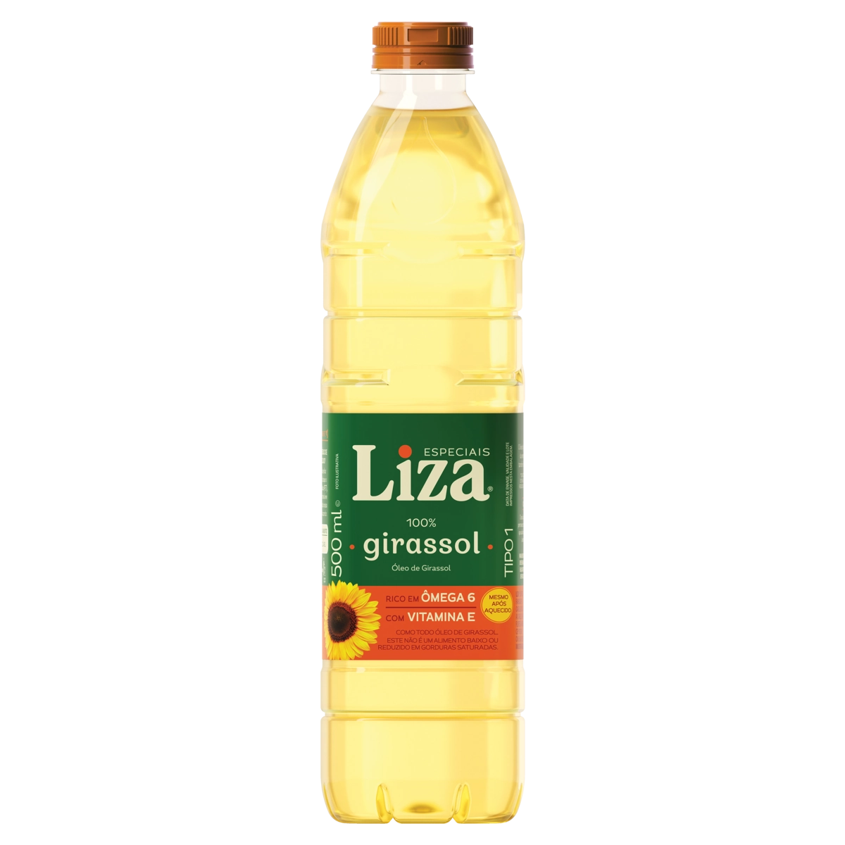 óleo De Girassol Tipo 1 Liza Especiais Garrafa 500ml