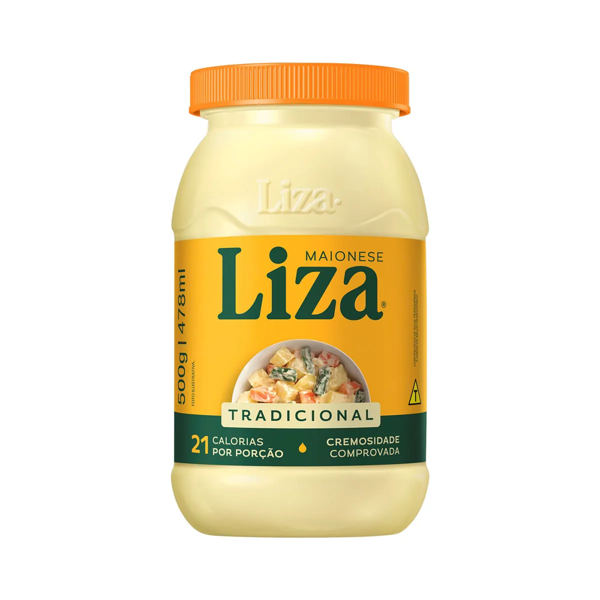 Maionese Tradicional Liza Pote 500g