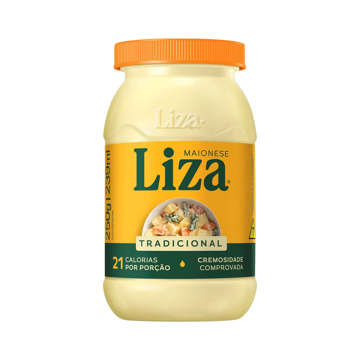 Maionese Tradicional Liza Pote 250g