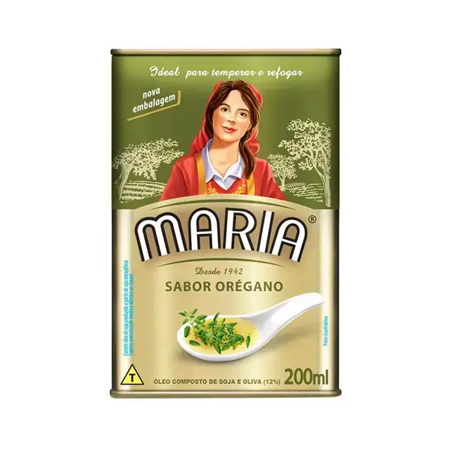 Soja E Oliva Com Orégano Maria Lata