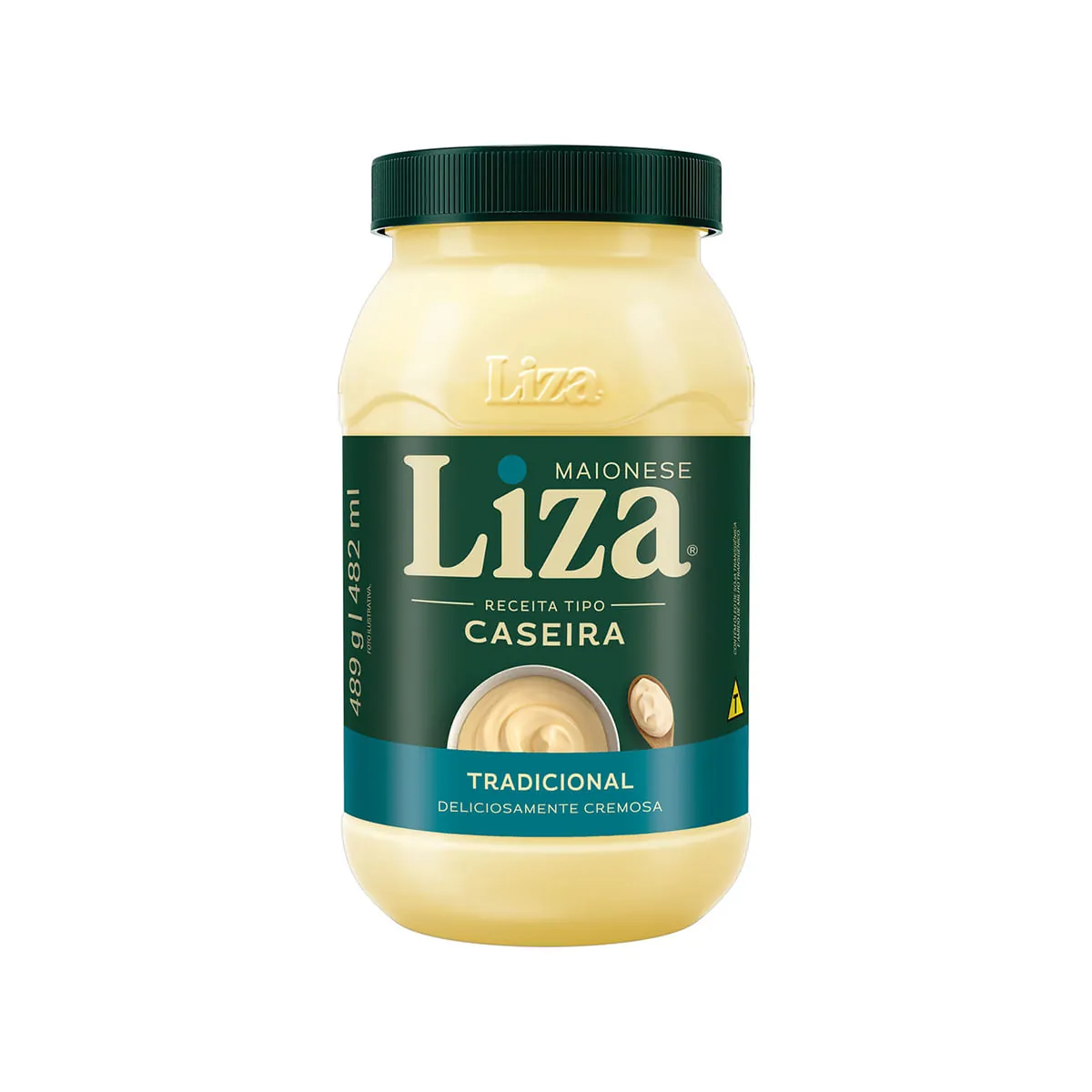 Maionese Caseira Tradicional Liza Pote 489g