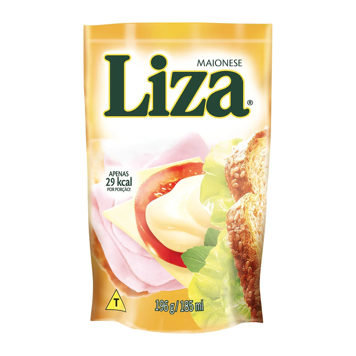 Maionese Tradicional Liza Sachê 196g