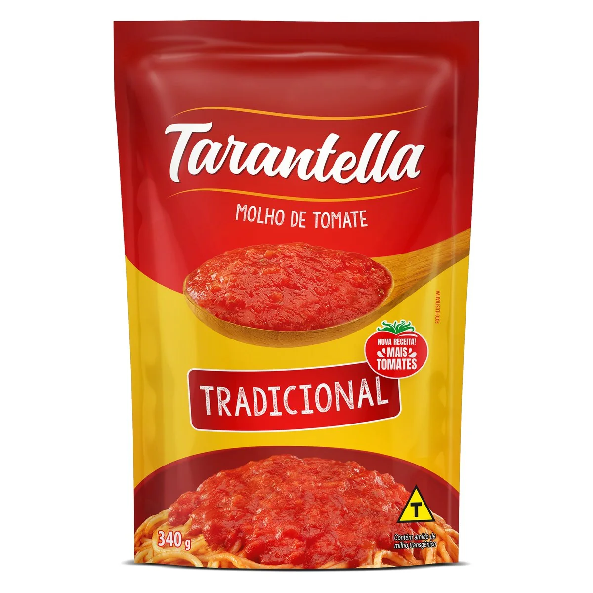 Molho de Tomate Tradicional Tarantella 340g