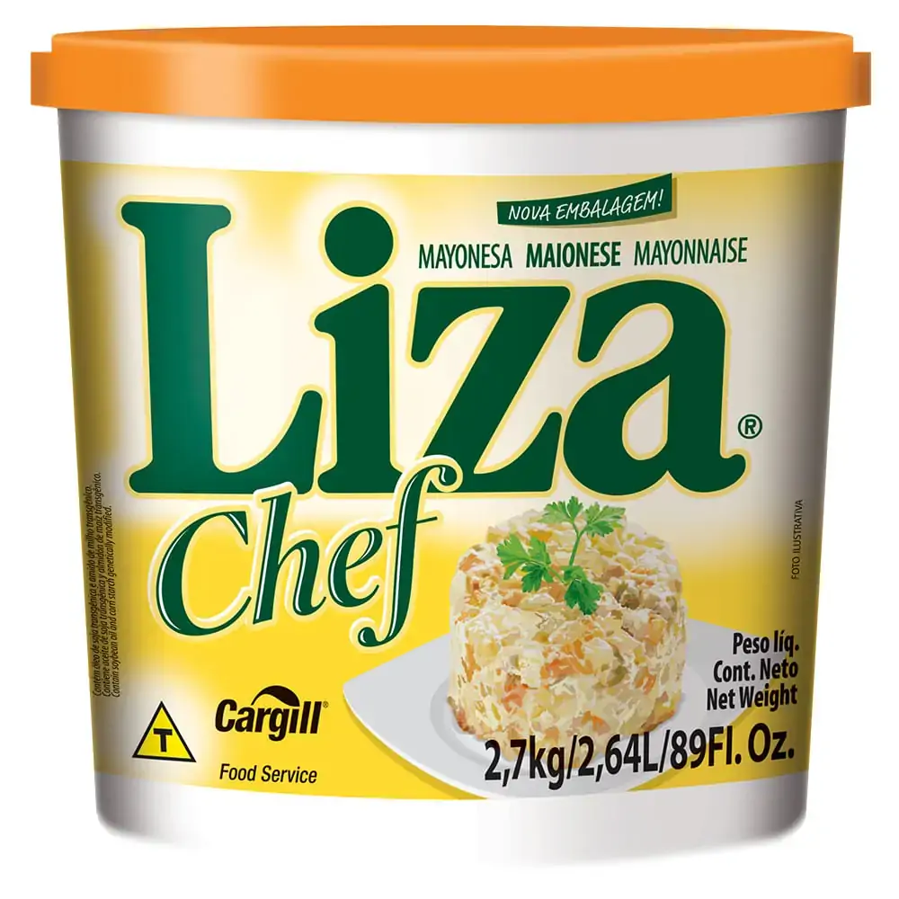 Maionese Liza 2,7kg Chef