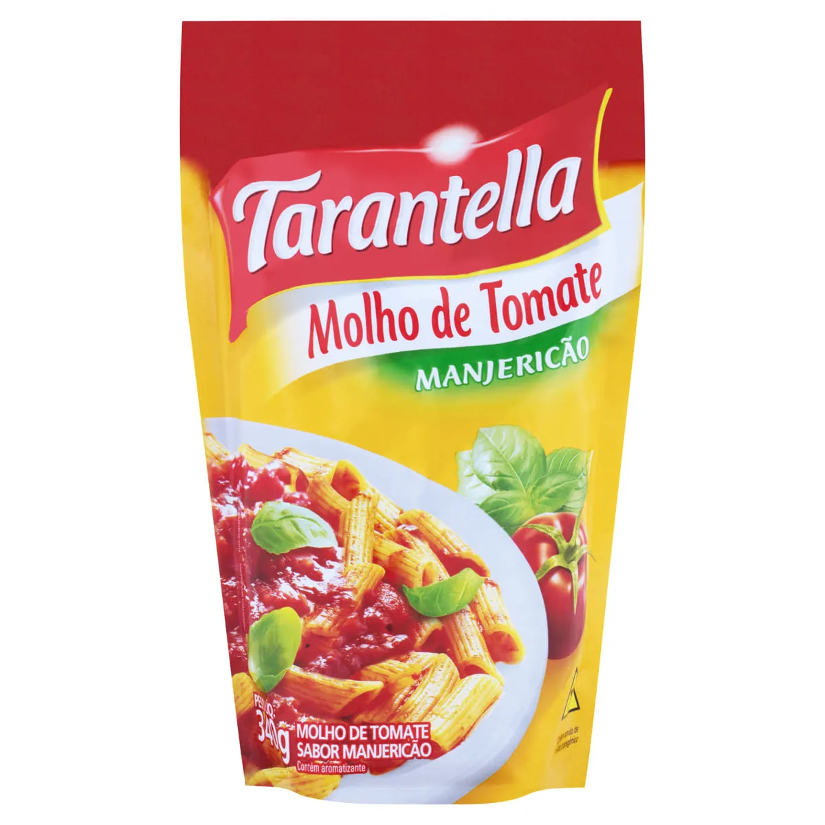 Molho de Tomante de Manjericão Tarantella 340g