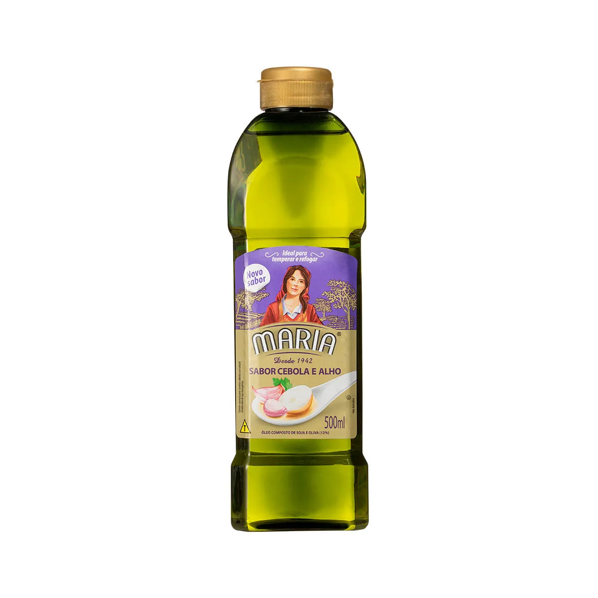 Óleo de Soja Sabor Alho e Cebola Maria 500ml