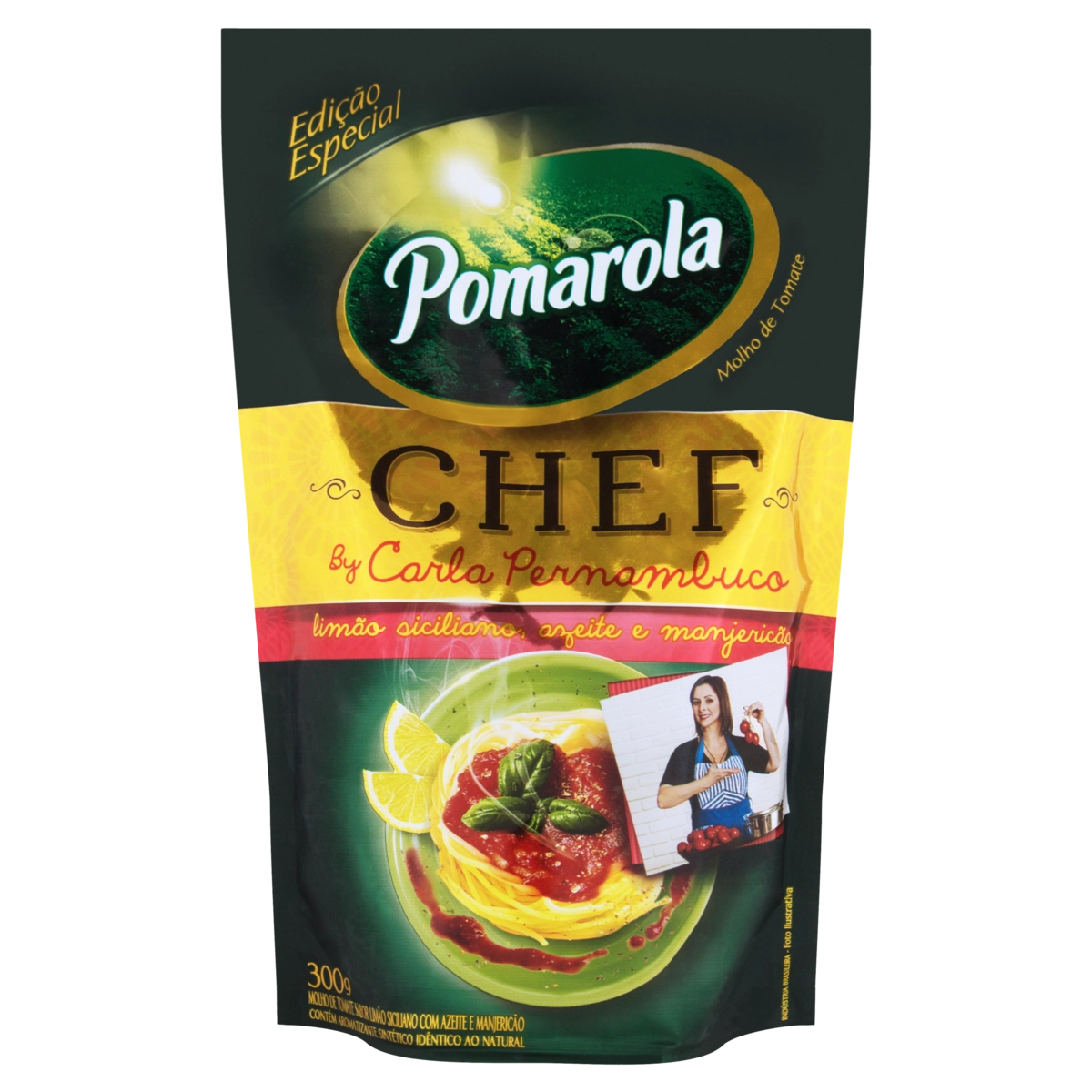 Molho De Tomate Pomarola Chef Sachê 300g