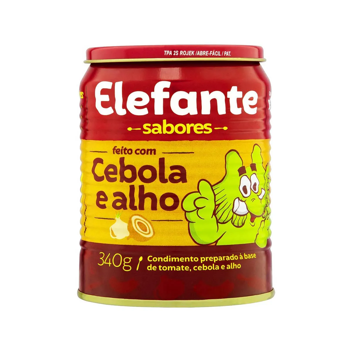 Extrato de Tomate com Cebola e Alho Elefante Lata 340g