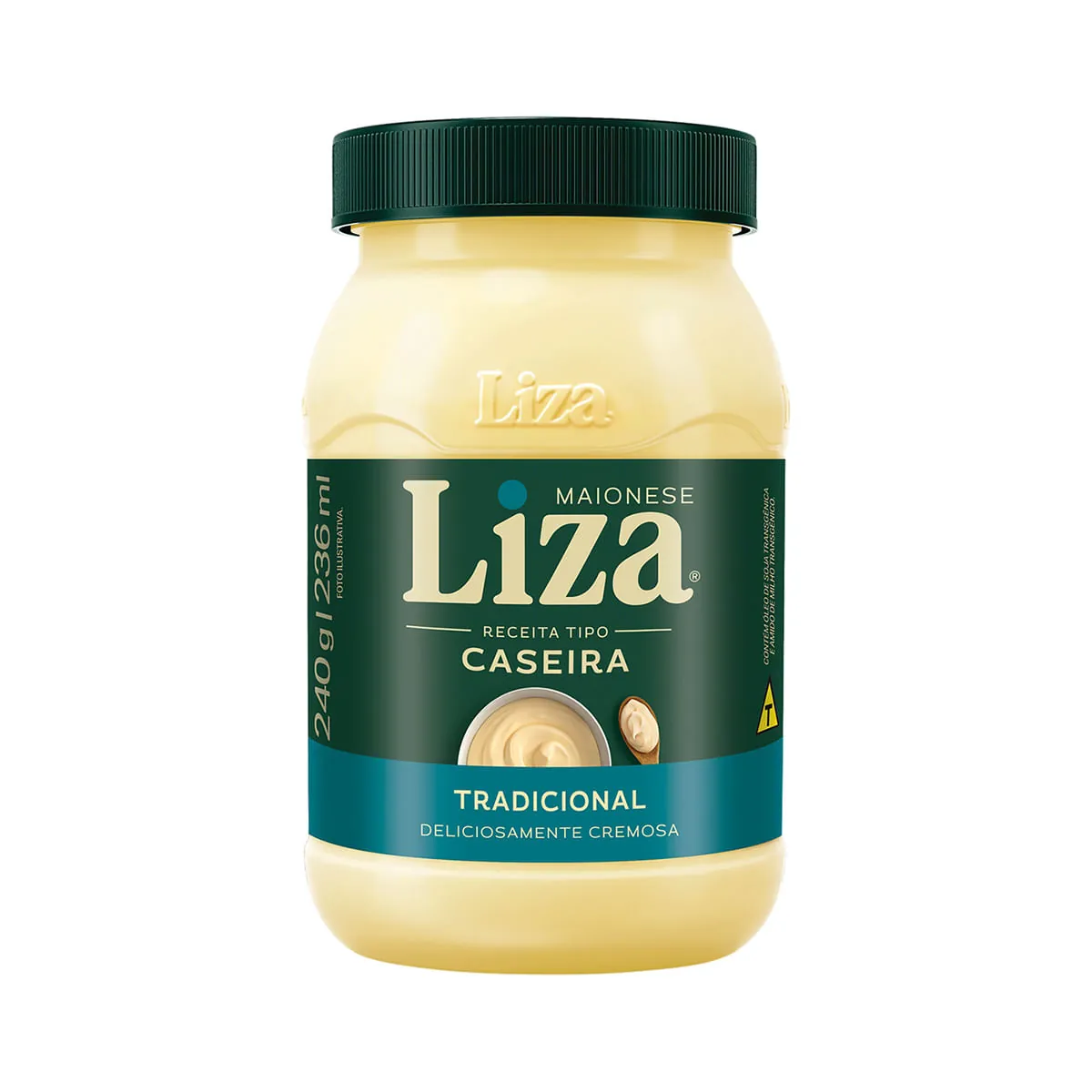 Maionese Caseira Tradicional Liza Pote 240g