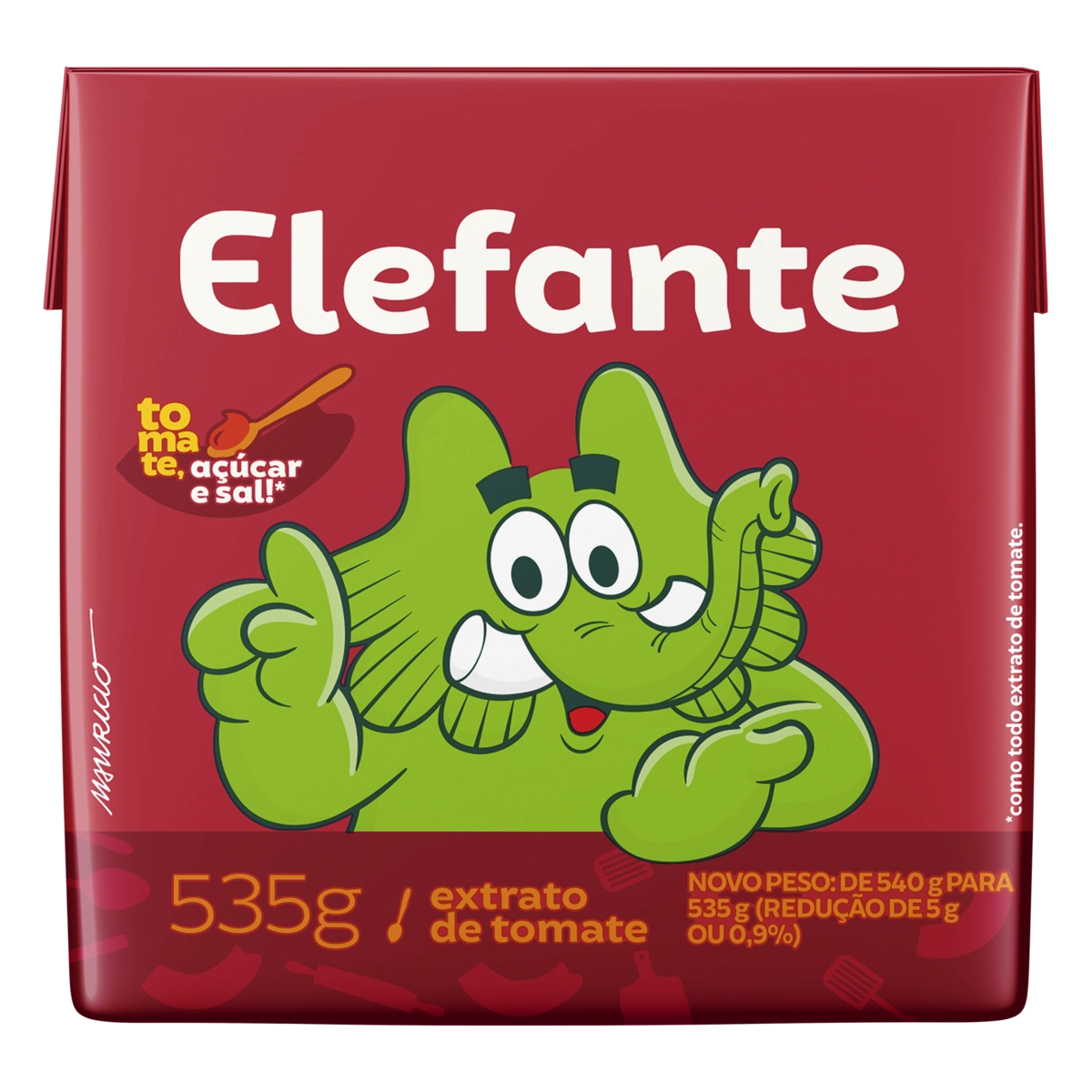 Extrato Tomate ELEFANTE TP 540g