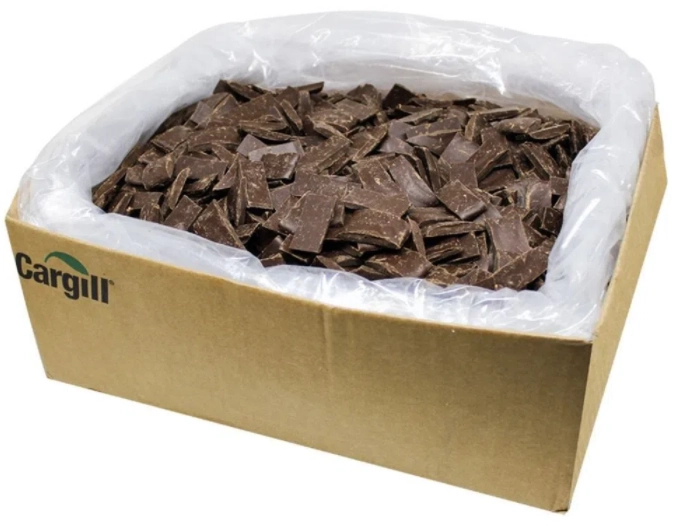 Cobertura Em Pedaços Chocolate Meio Amargo Genuine Caixa 7kg