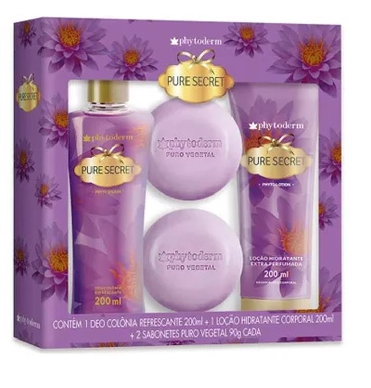 Kit Trio Pure Secret Splashlocao2sab