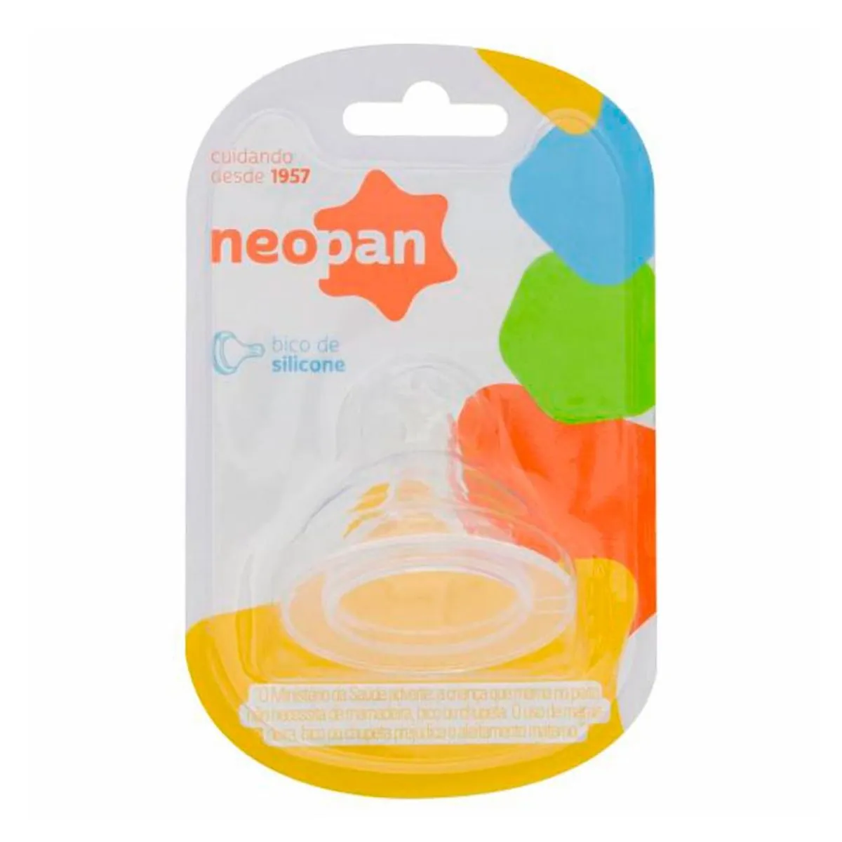 Bico Para Mamadeira Silicone Neopan Ref. 1282