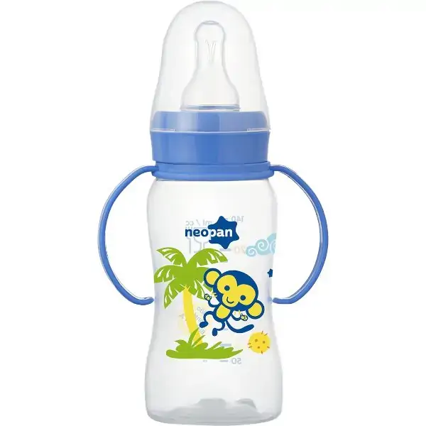 Mamadeira Azul 140ml Neopan