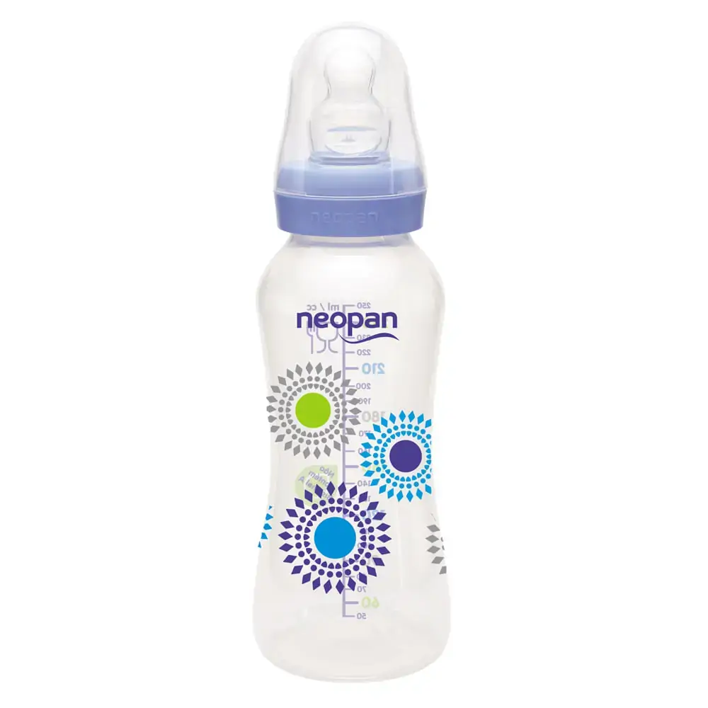Mamadeira Criativa Ortodologica Azul 250ml Neopan