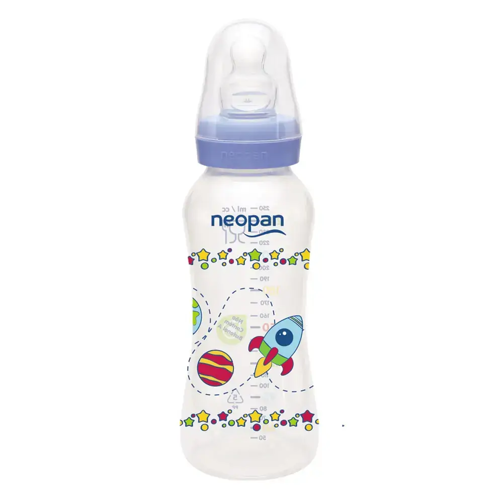 Mamadeira Azul 250ml Neopan N 2