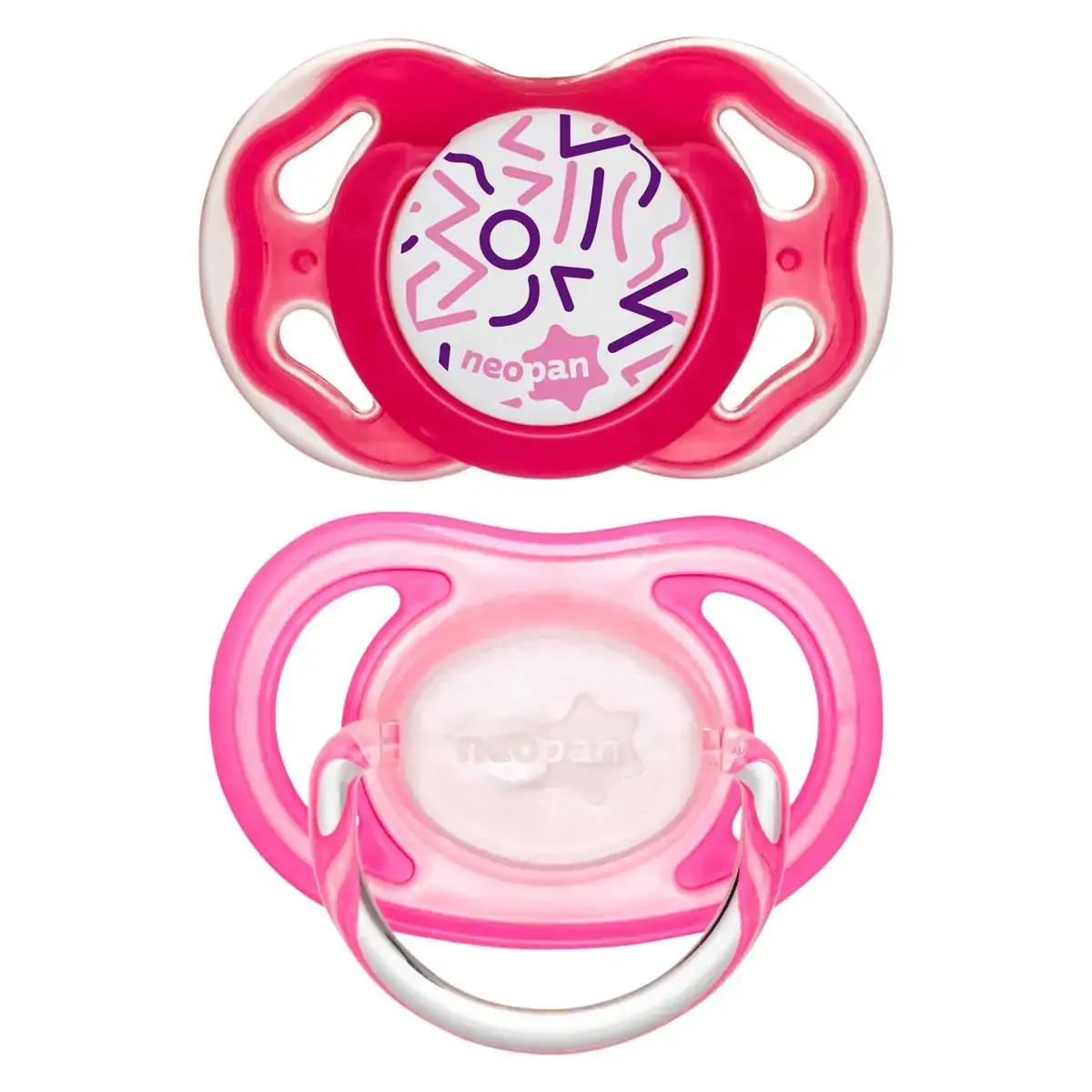 Chupeta Neopan Orto C/2 N.2 Rosa Un