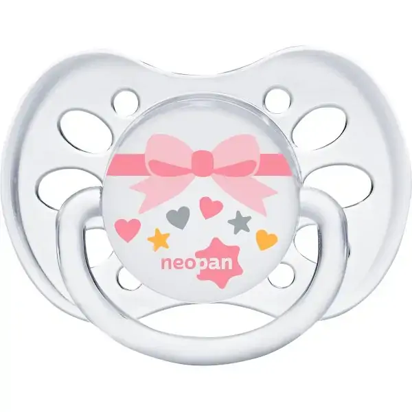 Chupeta Neopan Silicone Ortod.n2 Cristal