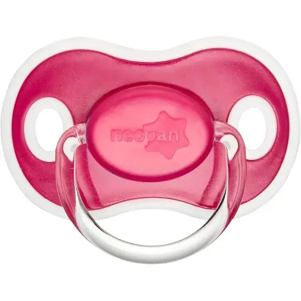 Chupeta Neopan Bicolor Universal Silicone N2 Rosa