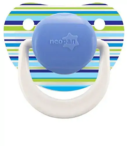 Chupeta Neopan Decor Silic Ortod 1 Azul