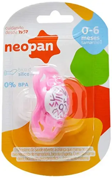 Chupeta Neopan Orto N1 Rosa