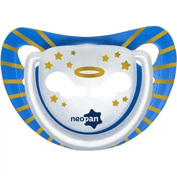 Chupeta Neopan Silicone Ortod.n2 Anjo