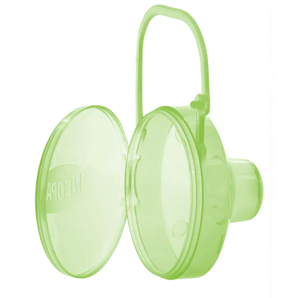 Porta Chupetas Neon Verde