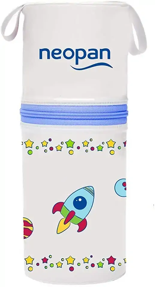 Protetor Térmico Para Mamadeira Azul Neopan