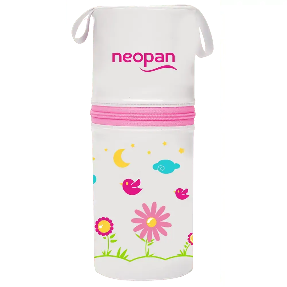 Protetor Térmico Para Mamadeira Rosa Neopan