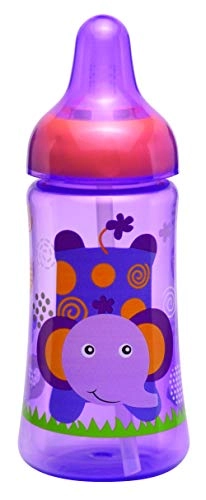 Copo Decora C/ Canudo Lilas