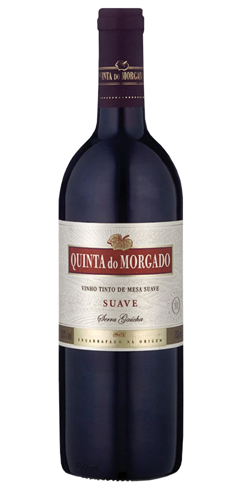 Vinho Brasileiro Tinto Suave Quinta Do Morgado Serra Gaúcha Garrafa 750ml