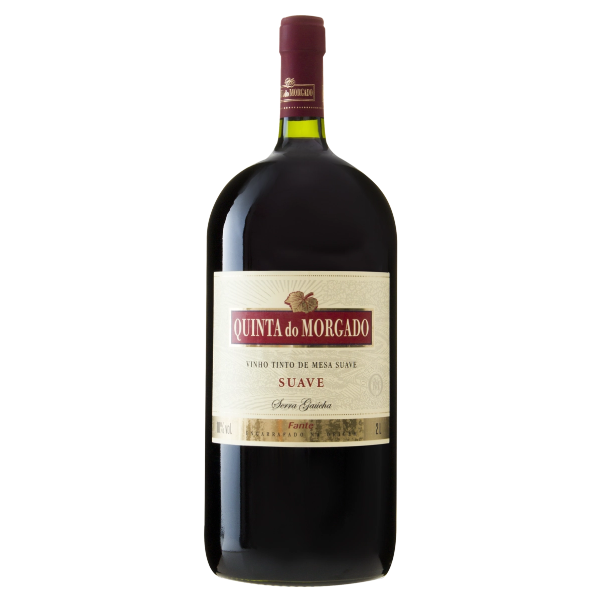 Vinho Brasileiro Tinto Suave Quinta Do Morgado Serra Gaúcha Garrafa 2l