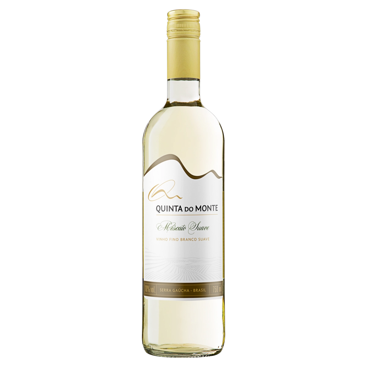 Vinho Brasileiro Branco Suave Quinta Do Monte Moscato Serra Gaúcha Garrafa 750ml
