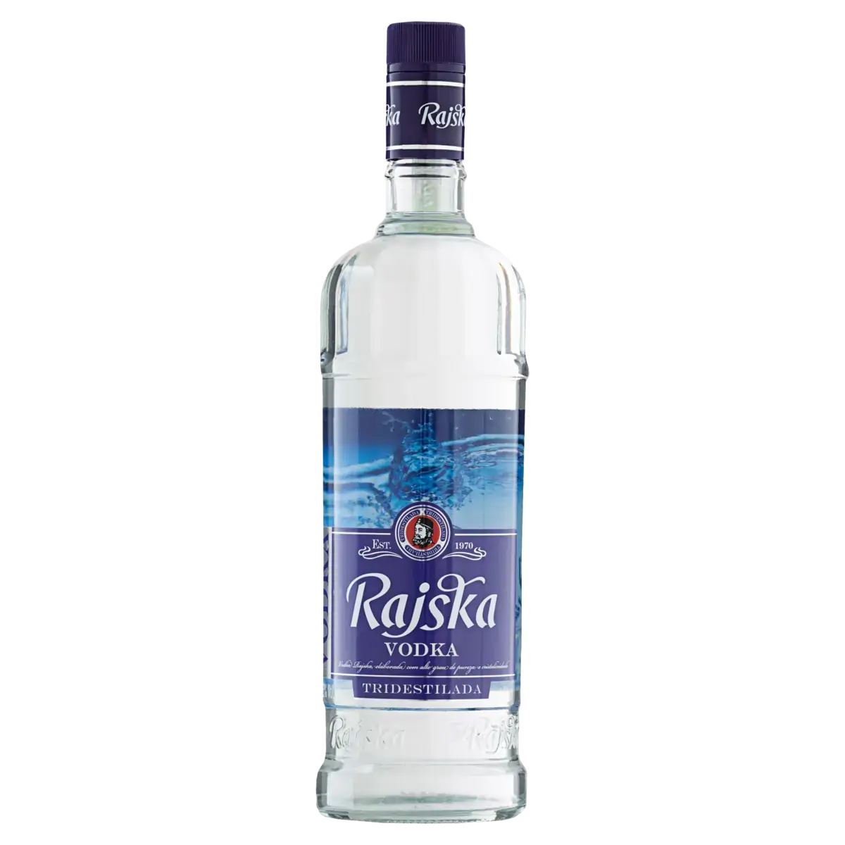 Vodka Tridestilada Rajska Garrafa 1l