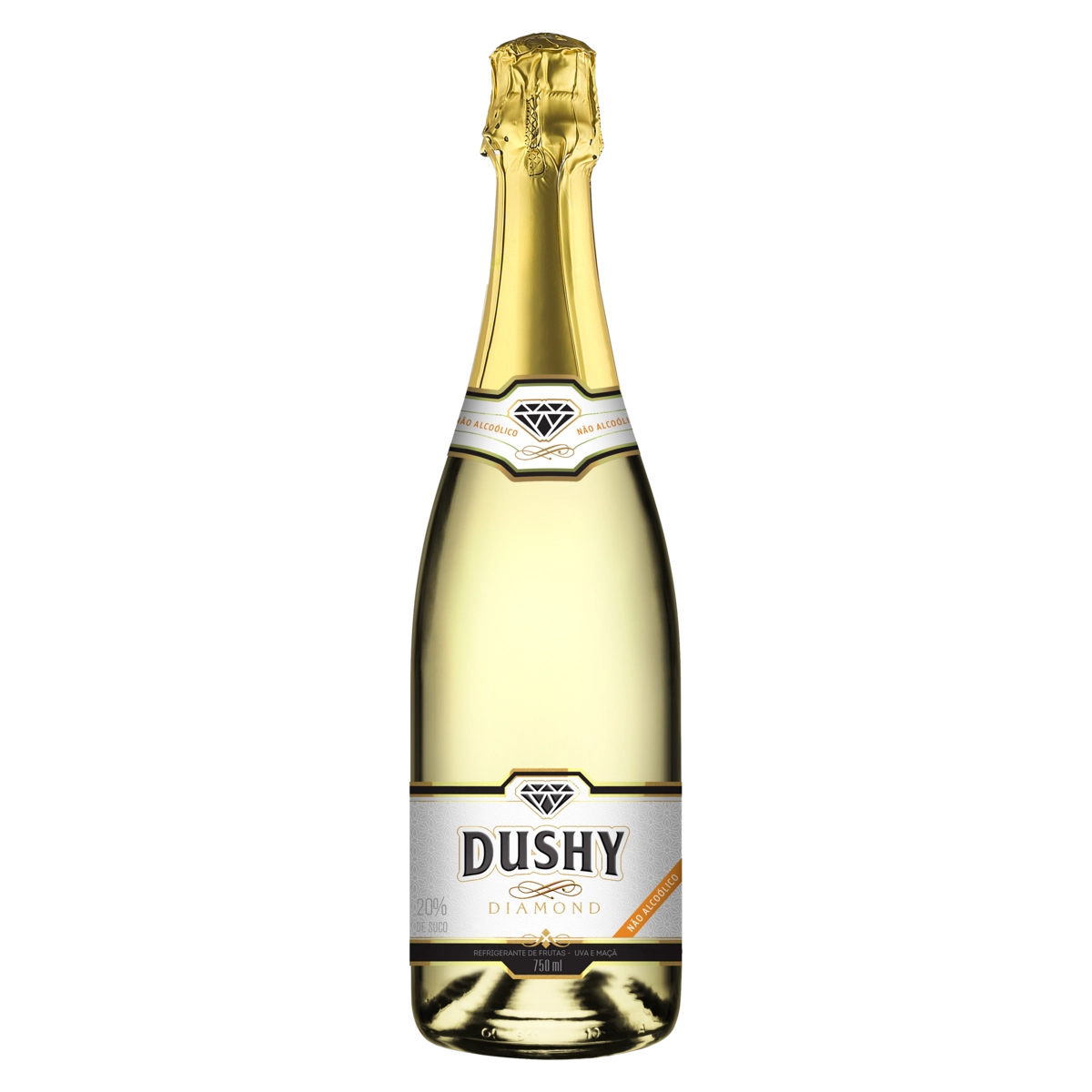 Filtrado Doce Brasileiro Zero álcool Dushy Diamond Garrafa 750ml