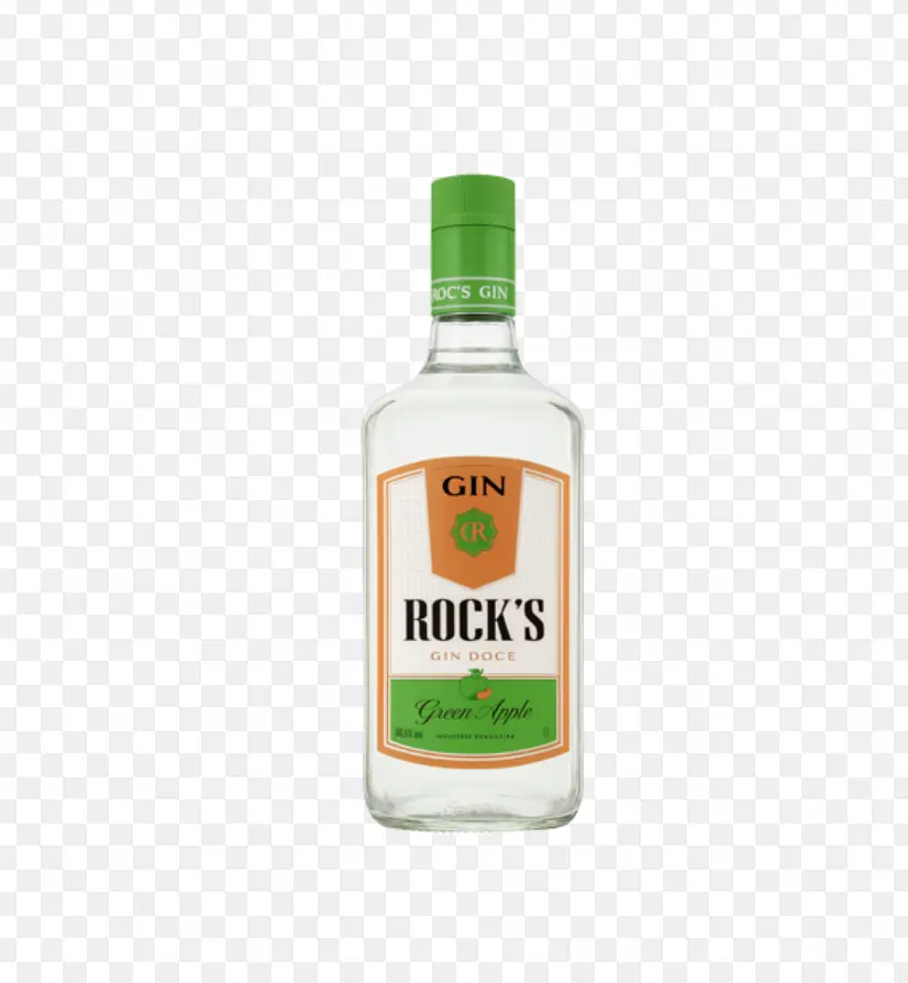 Gin Rocks Green Apple 1l