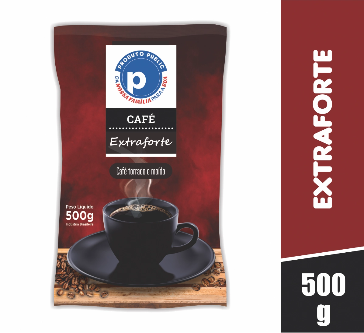 Cafe Public 500g Extra Forte Almofada