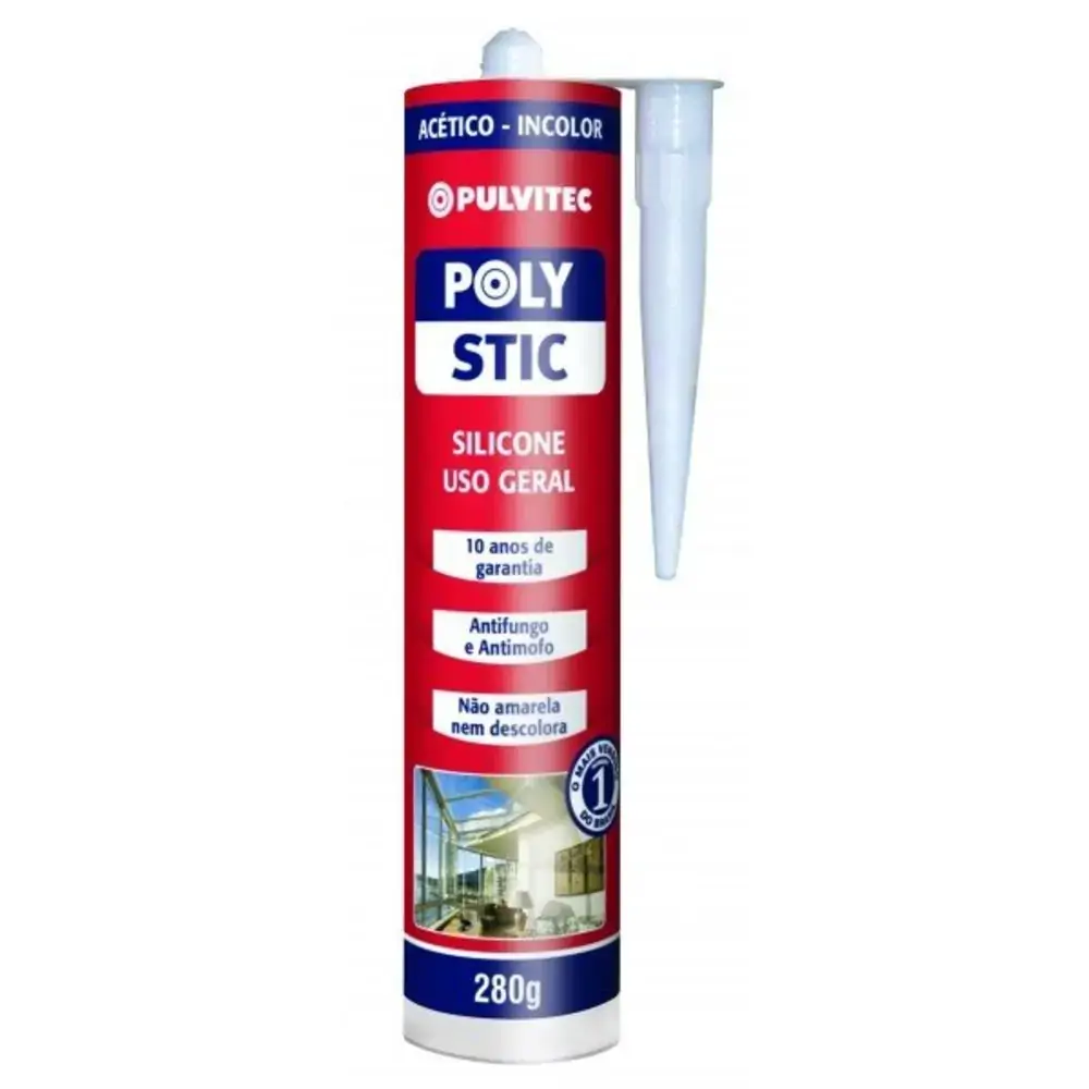 Silicone Polystic Incolor 280g