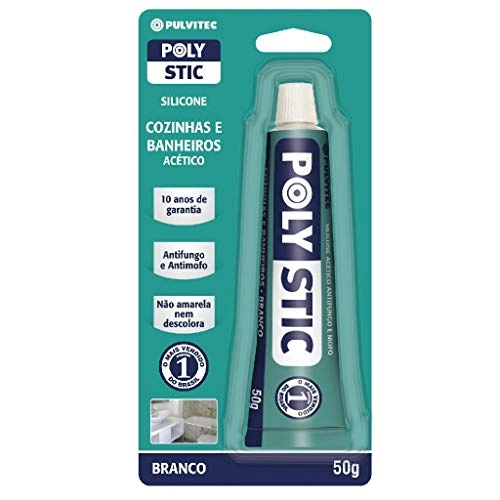 Silicone Polystic B C Branco Unidade 0001 Unidade