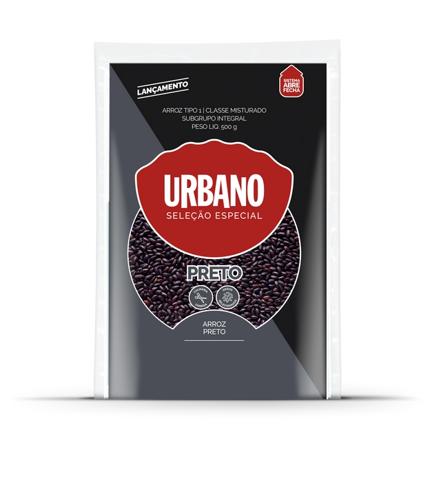 Arroz Urbano Preto 500g