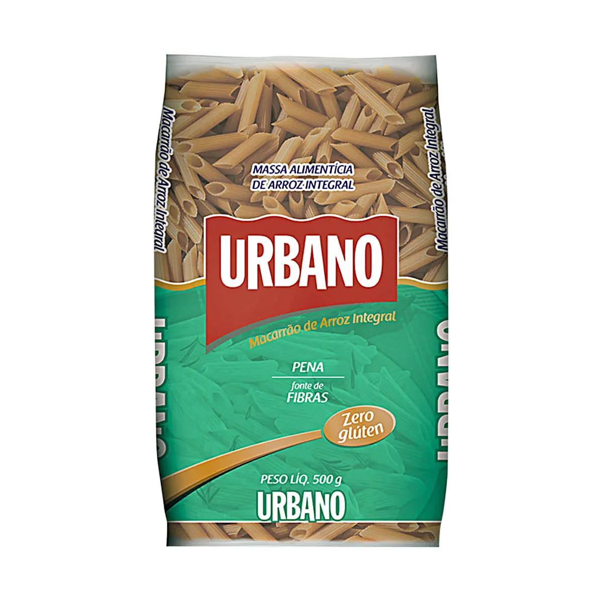 Macarrão Penne Urbano Arroz Integral 500g