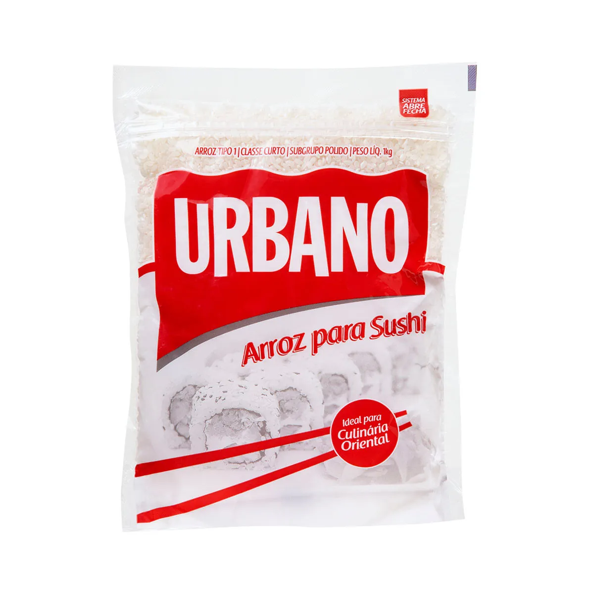 Arroz Para Sushi Urbano 1kg