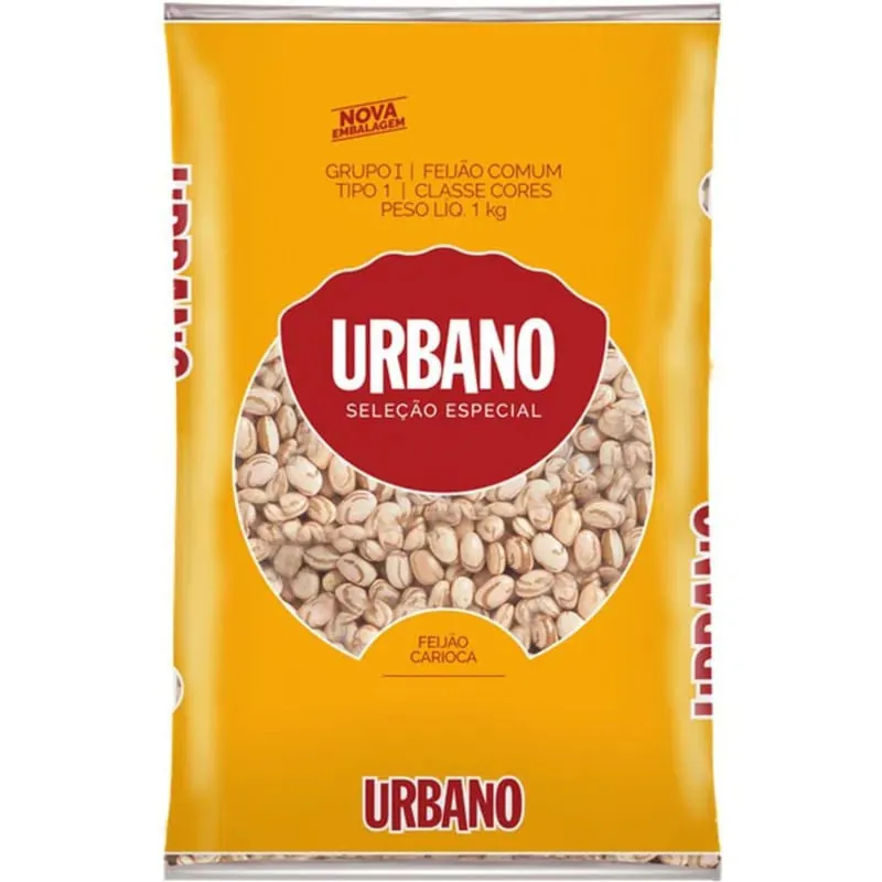 Feijão Carioca Tipo1 Urbano Pacote 1Kg