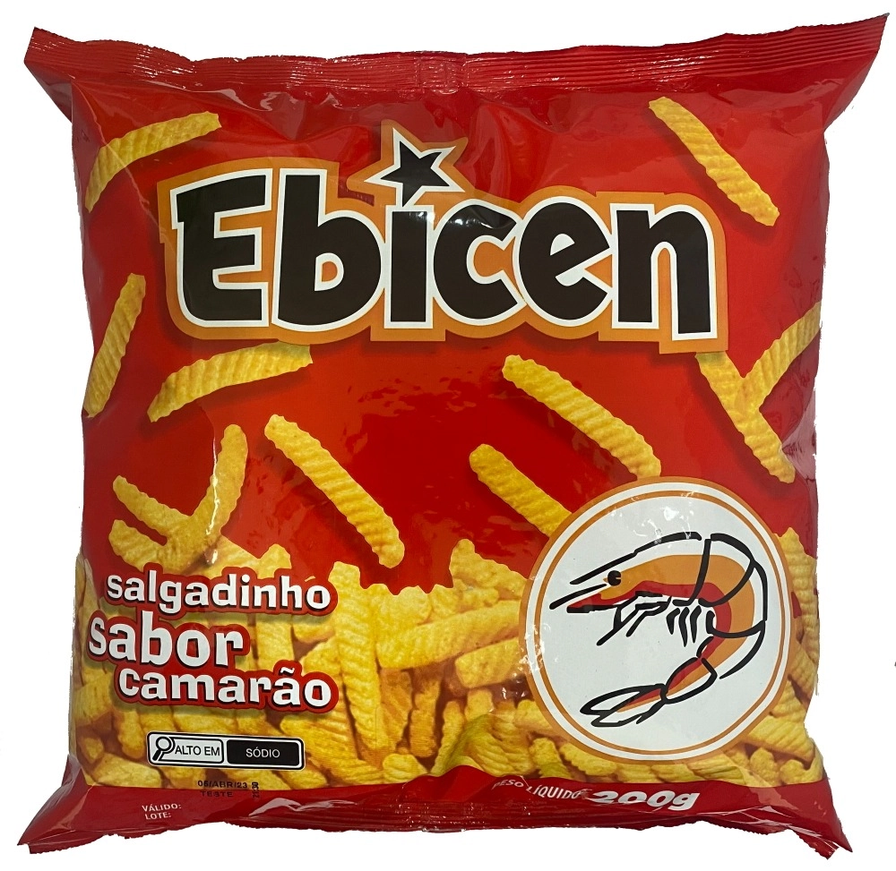 Salgadinho Ebicen 200g Camarao