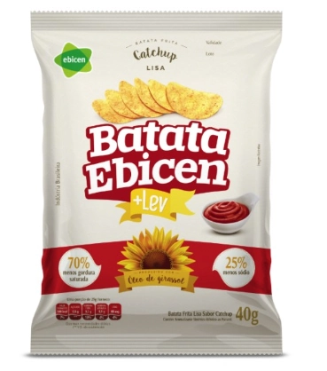 Batata Ebicen Mais Lev 40g Catchup