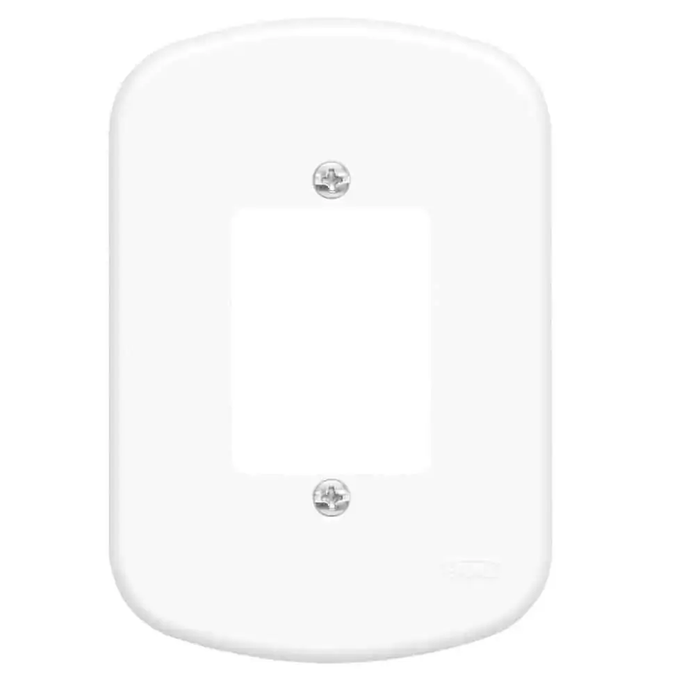 Placa 4x2 F3 Blanc 837 Fame / 1 Volume S