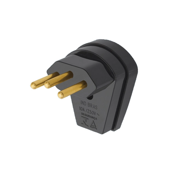Plugue Macho 90 2p T Pb 10a Cz 1489 Fa