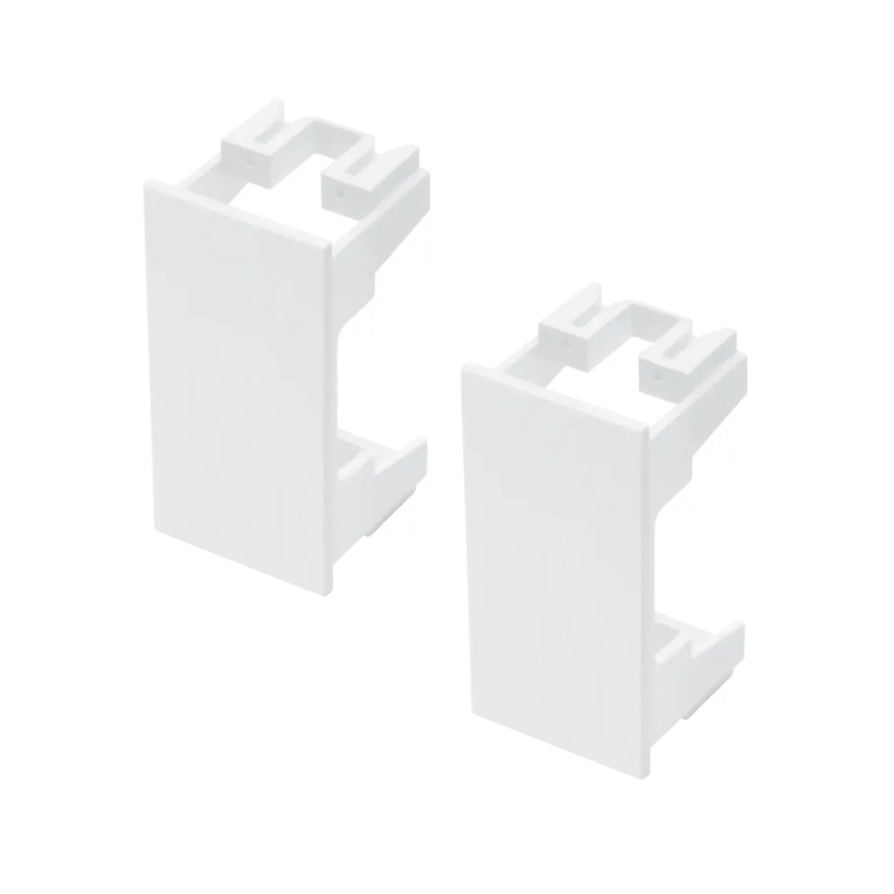 Módulo Cego Branco 2 Unidades Fame Elegance Branco