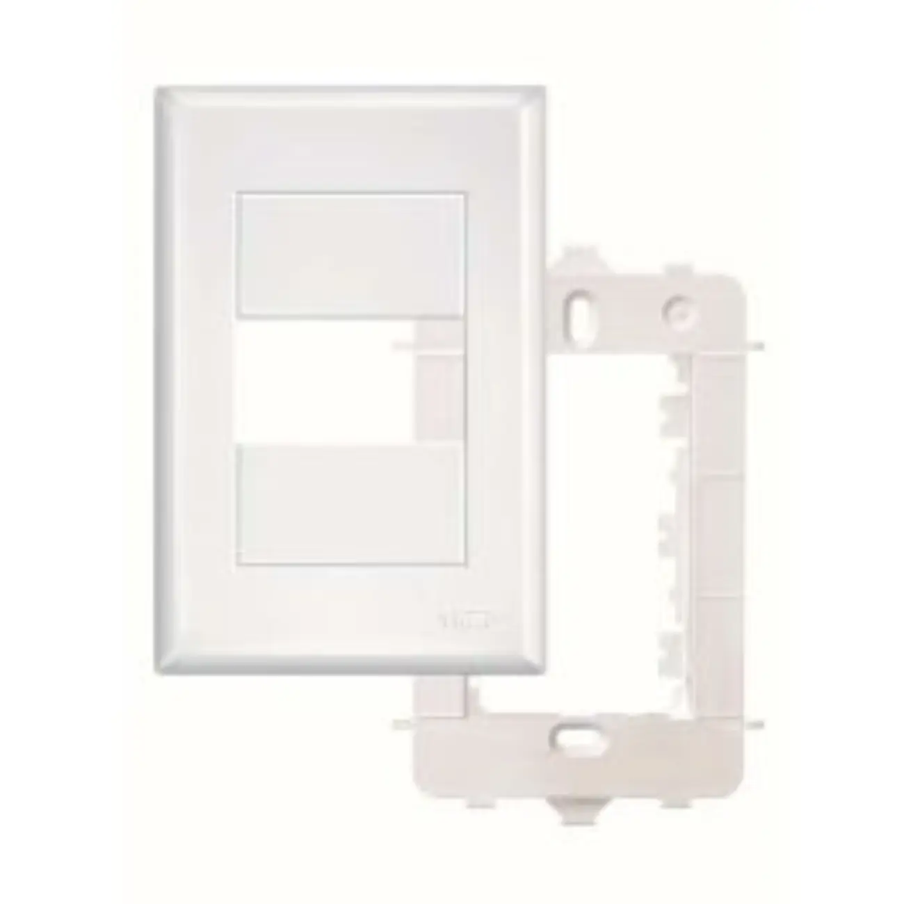 Placa 4x2 1 Modulos Distanciados Com Suporte Evidence